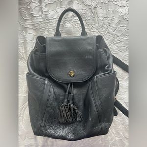 Tory Burch black backpack